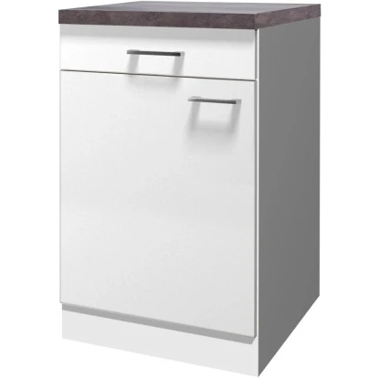 Flex-Well Unterschrank Mit Arbeitsplatte Lucca 50 Cm