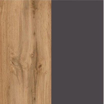 Held Möbel Spülenunterschrank Turin 120 Cm Mit GSP-Blende Graphit/Wotaneiche – Bild 6