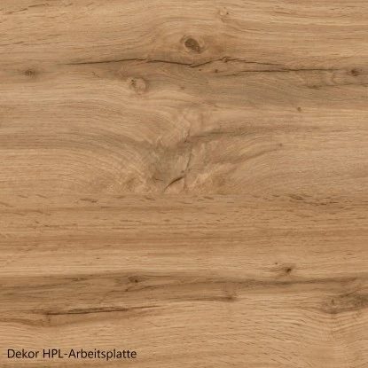 Held Möbel Spülenunterschrank Turin 120 Cm Mit GSP-Blende Graphit/Wotaneiche – Bild 7