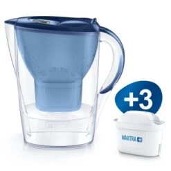 Brita Wasserfilter-Kanne Marella Blau Inkl. 3 Maxtra+