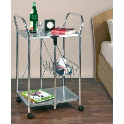 Wenko Beistell- Und Küchenwagen Sunny Silber – Bild 6