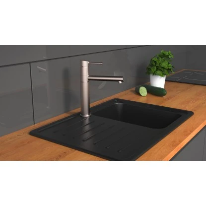 Schütte Massive Spültischarmatur Edelstahl – Bild 3