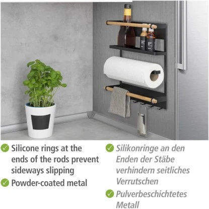 Wenko Küchenregal Magna Schwarz – Bild 4