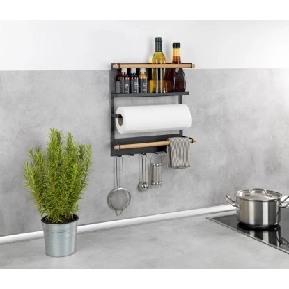 Wenko Küchenregal Magna Schwarz – Bild 9