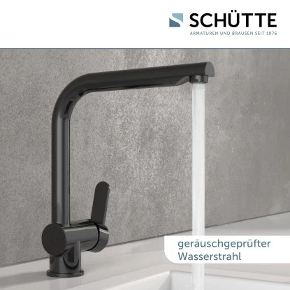 Schütte Küchenarmatur Rio Hochglanz-Graphit – Bild 2