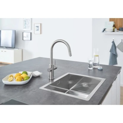 Grohe Blue Home C-Auslauf Starter Kit Supersteel – Bild 2
