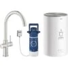Grohe C-Auslauf Armatur Und Boiler Red Duo M-Size Supersteel