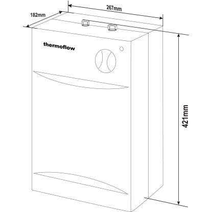 Thermoflow Untertischspeicher UT5ATF 5 Liter Mit Anti-Tropf Funktion – Bild 3