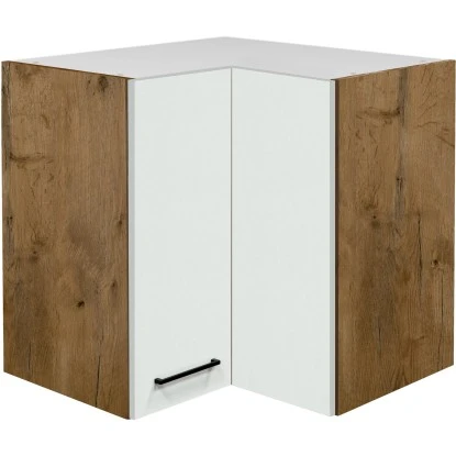 Flex-Well Exclusiv Eck-Oberschrank Vintea 60 X 60 Cm Magnolie Matt-Lancelot Oak