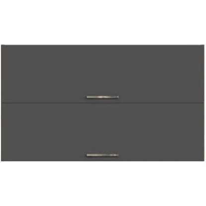 Held Möbel Klapphängeschrank Sorrento BxHxT 100x57x34 Cm Anthrazit-Wotaneiche – Bild 2