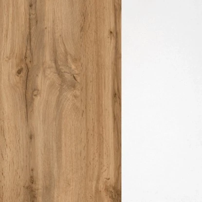 Held Möbel Eckhängeschrank Sorrento BxHxT 60 Cm X 57 Cm X 60 Cm Weiß-Wotaneiche – Bild 6