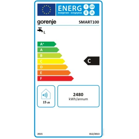 Gorenje Warmwasserspeicher Smart100 100 L EEK: C – Bild 2