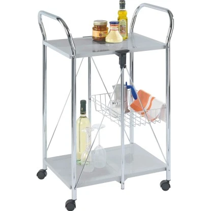 Wenko Beistell- Und Küchenwagen Sunny Silber – Bild 2